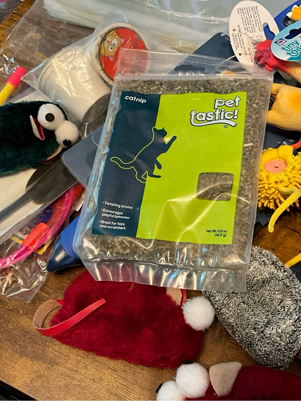 Large Cat Toy Bundle Including Catnip - NWT